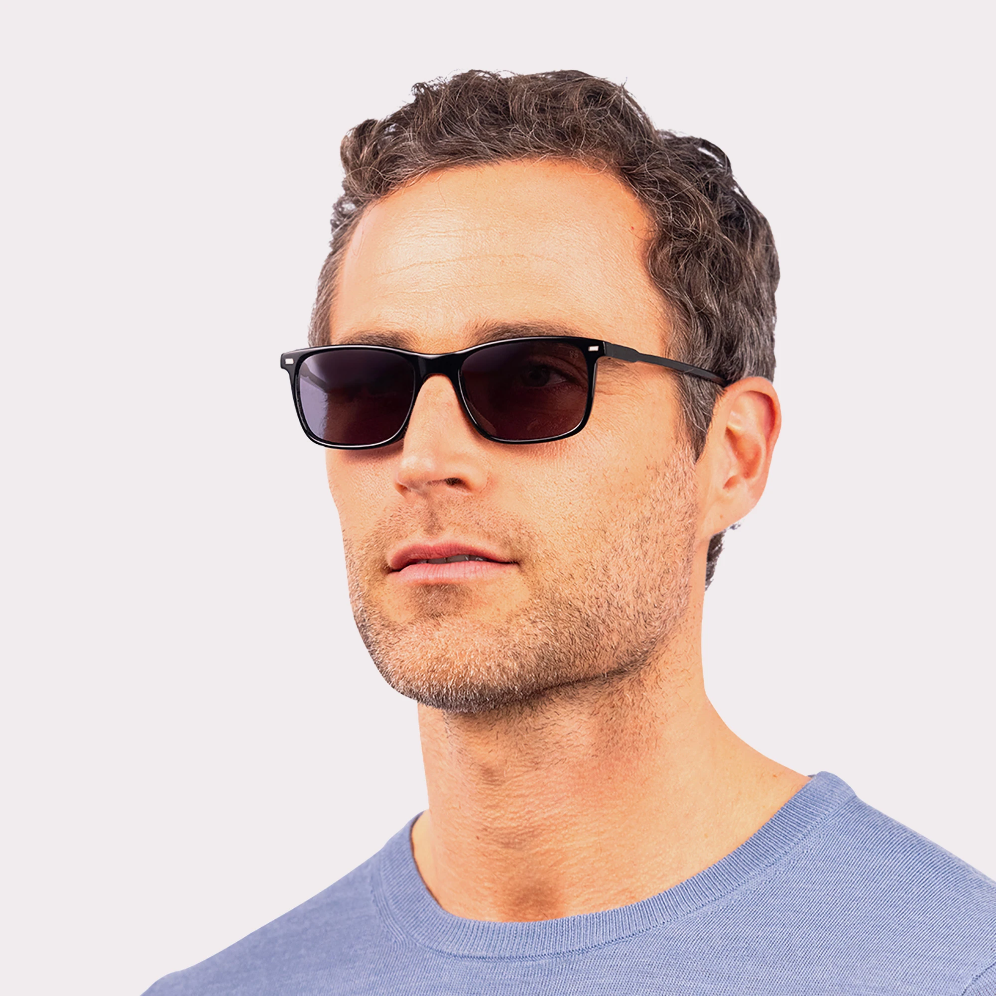 A pair of Andre Black Sunglasses