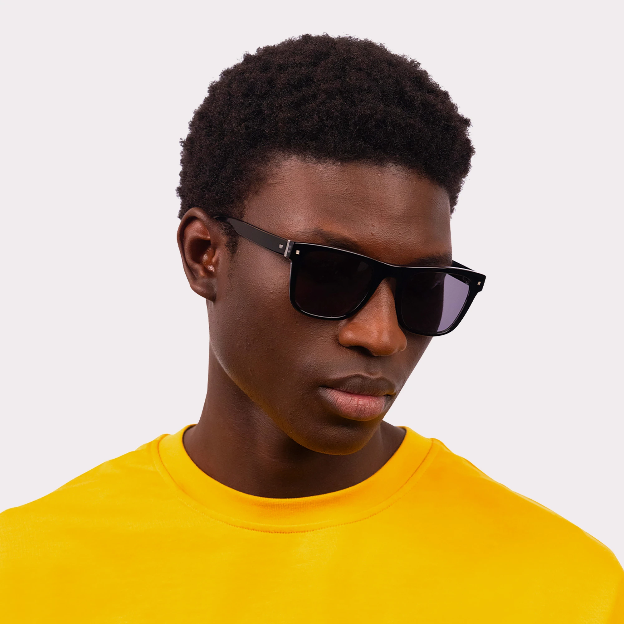 A pair of Casper Black Sunglasses