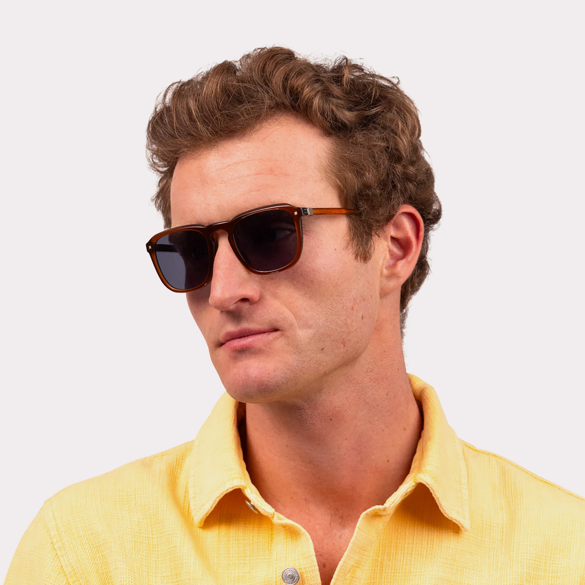 A pair of Carmen Brown Sunglasses