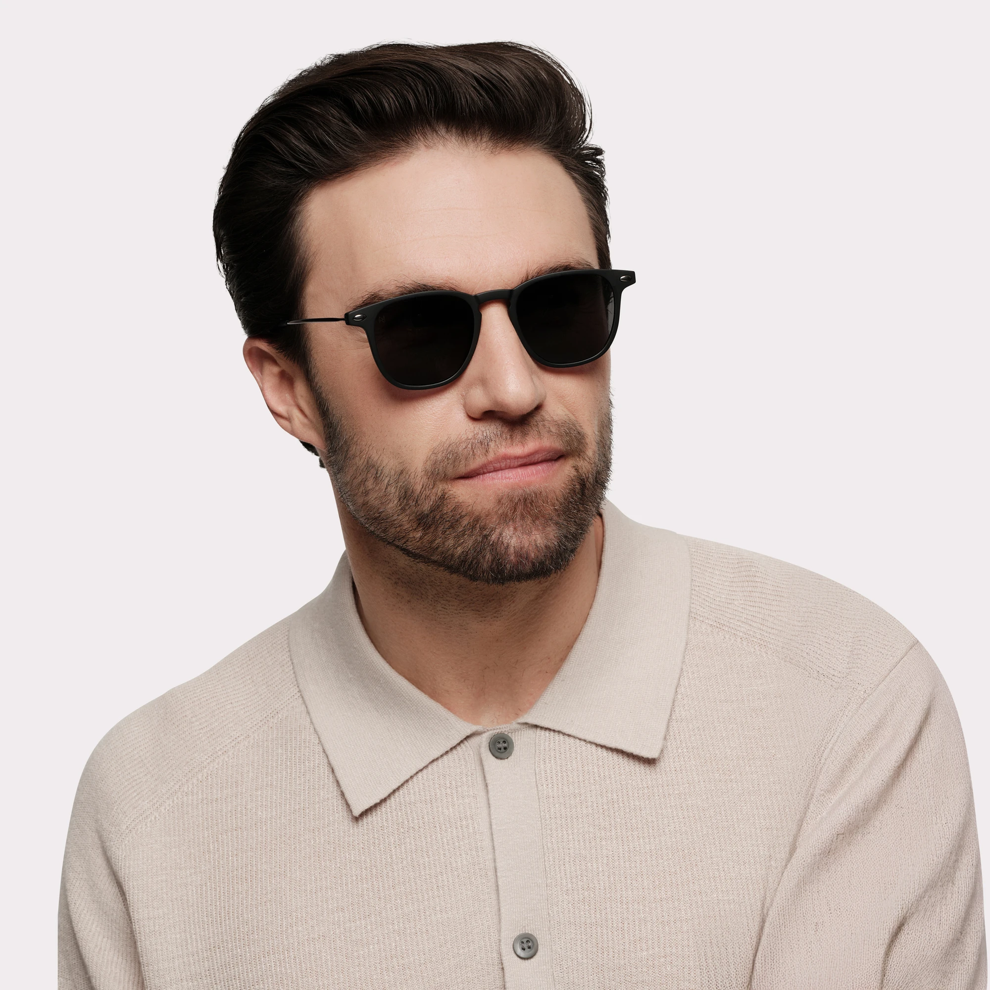 A pair of Doni Black Sunglasses