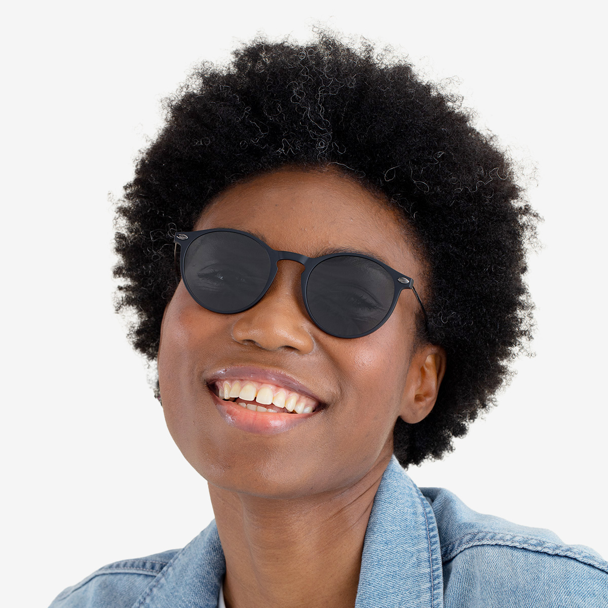 A pair of Cruz Small Black Sunglasses