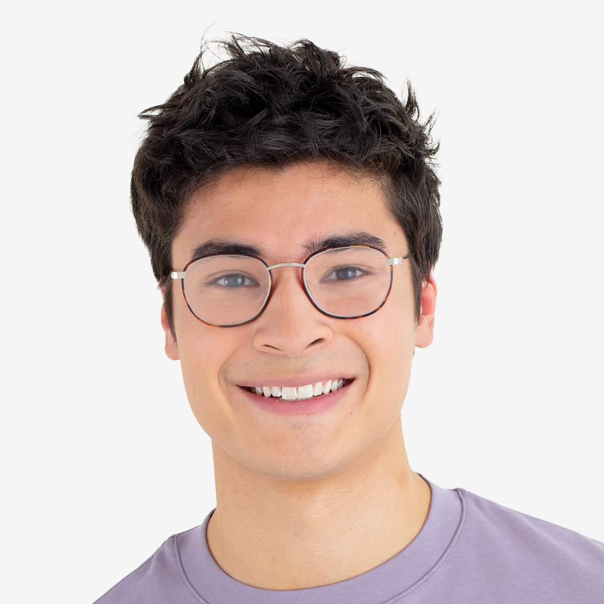 A pair of Gali Tortoise Blue light glasses