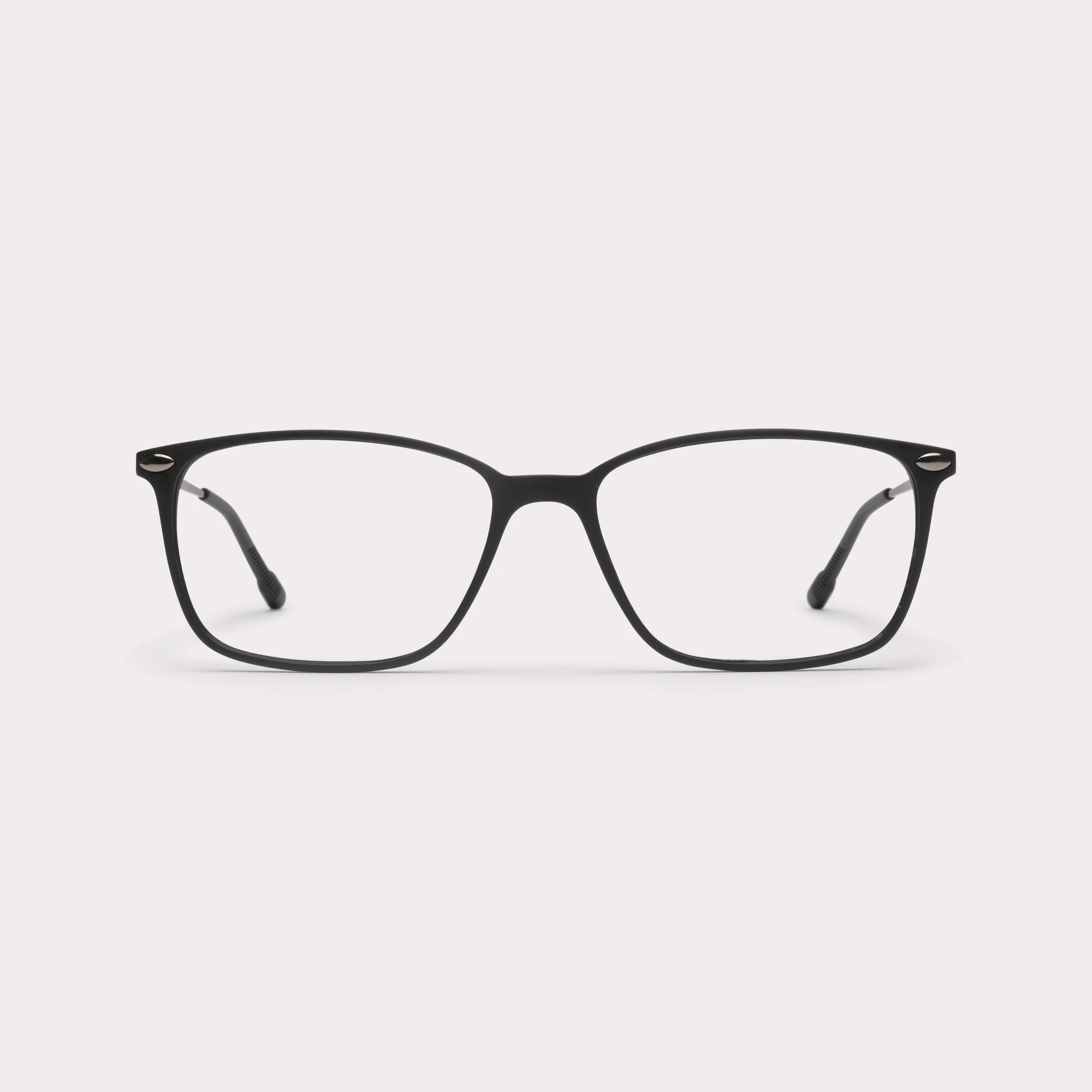 A pair of Bao Black Reading glasses seen from the front