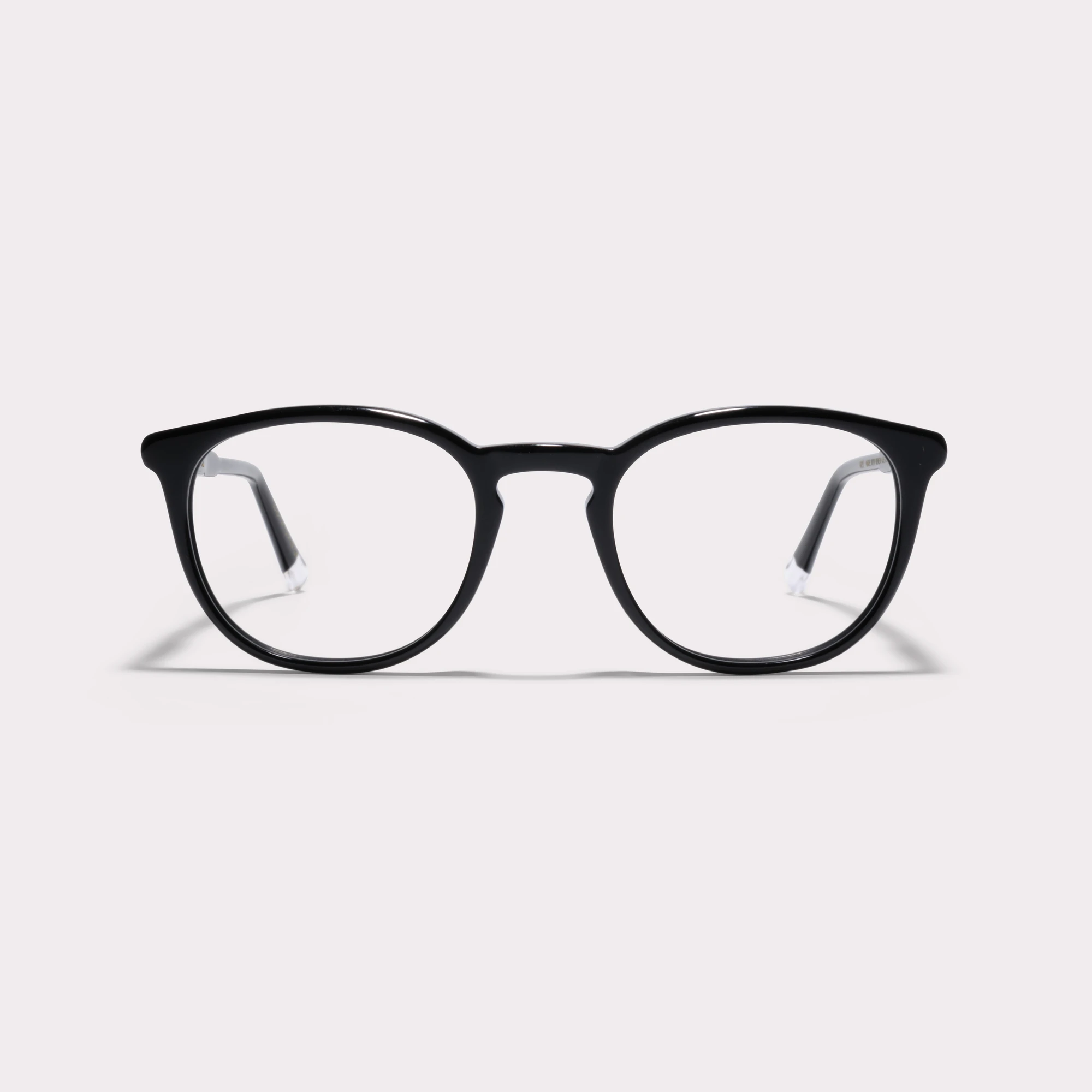 A pair of Roy Black Prescription glasses seen from the front