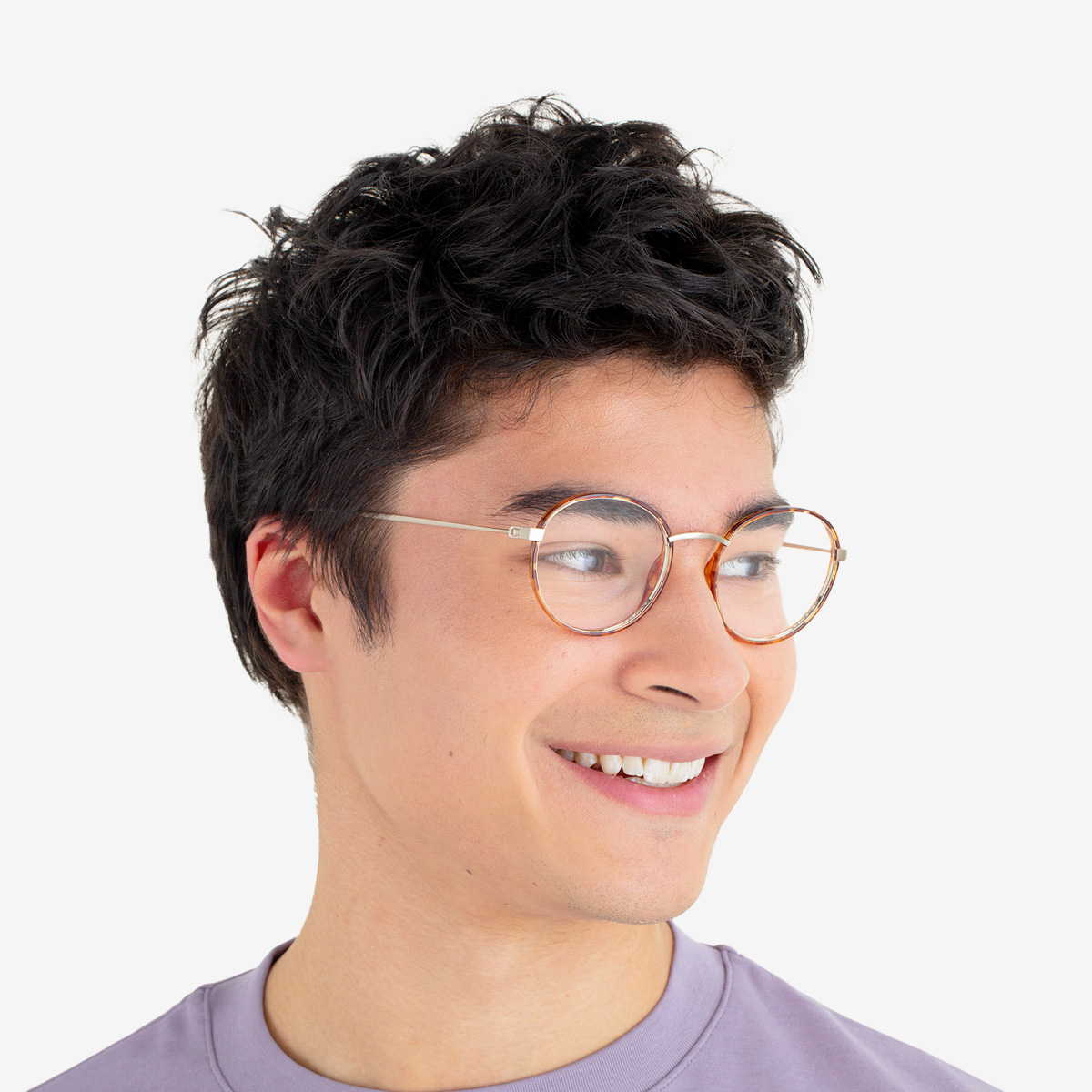 A pair of Ela Light tortoise Reading glasses anti-blue light
