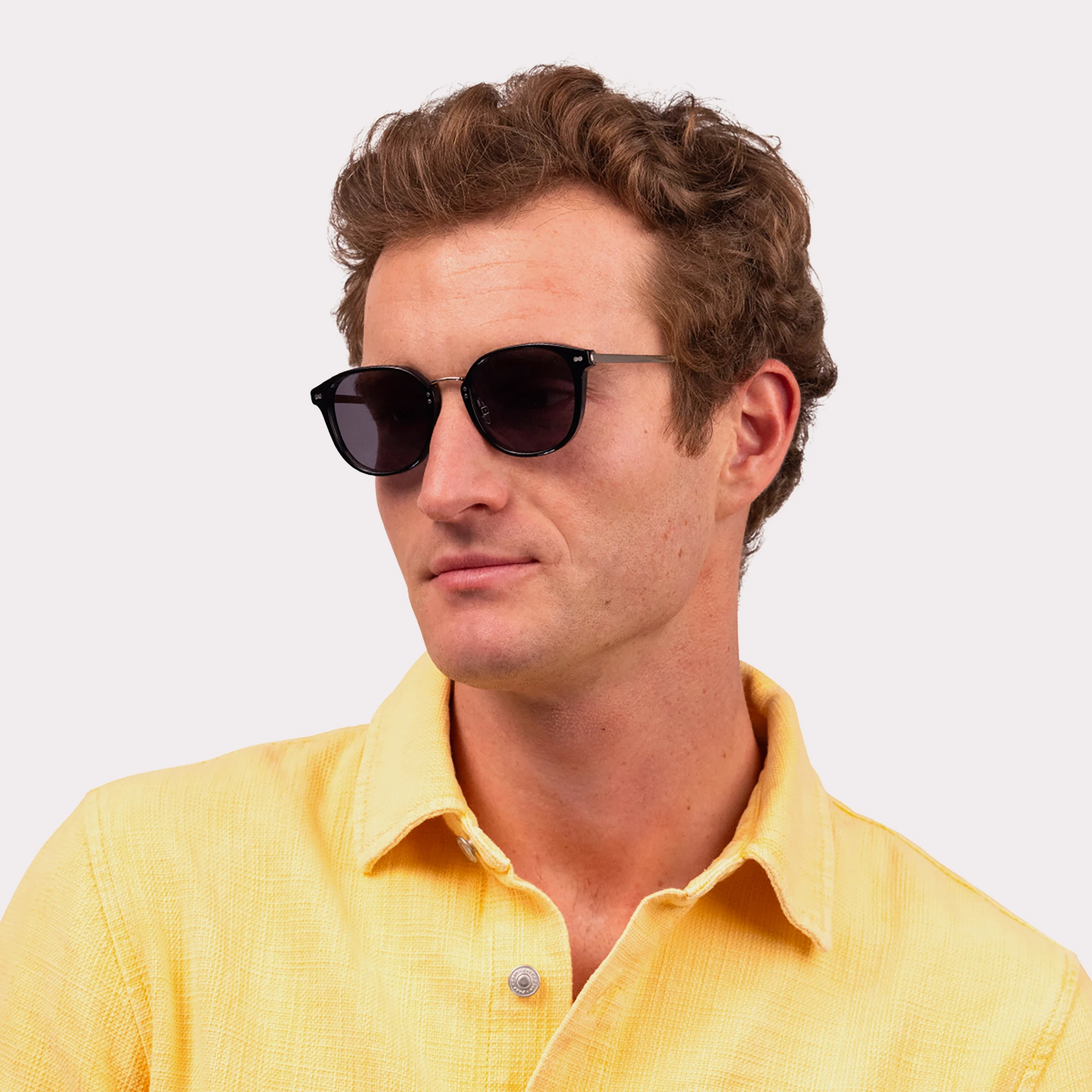 A pair of Covell Black Sunglasses