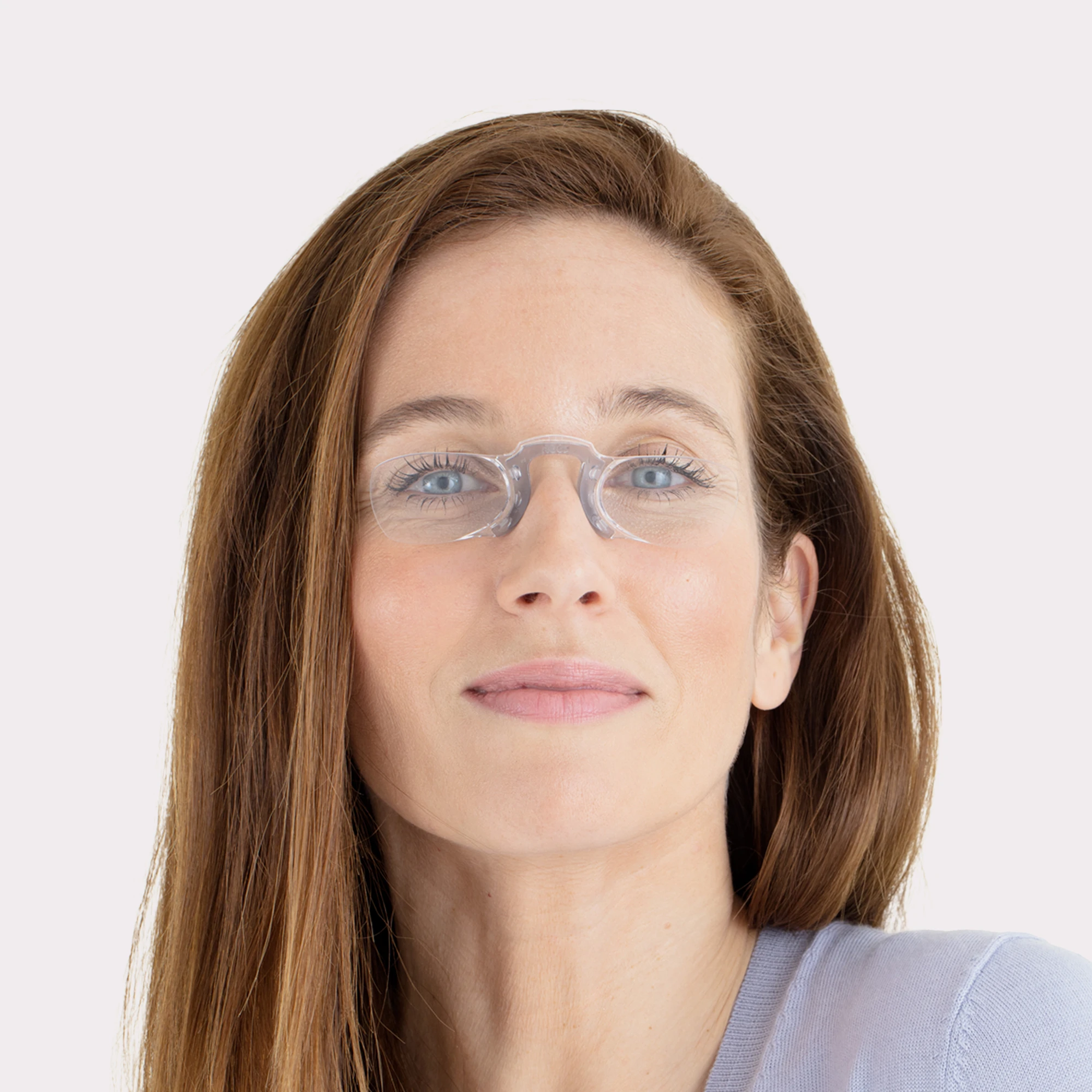 A pair of Smartphone Black Reading glasses