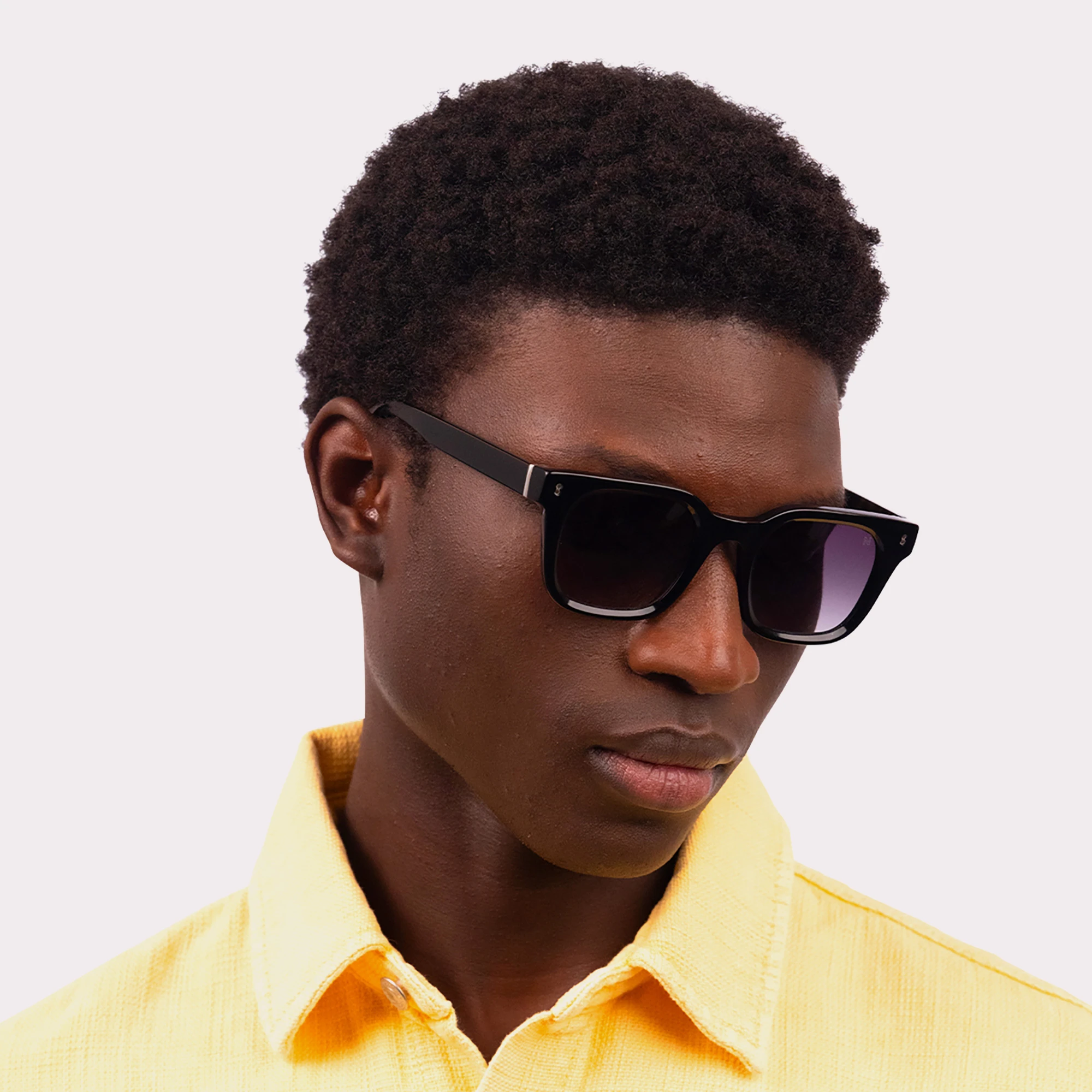 A pair of Vega Black Sunglasses