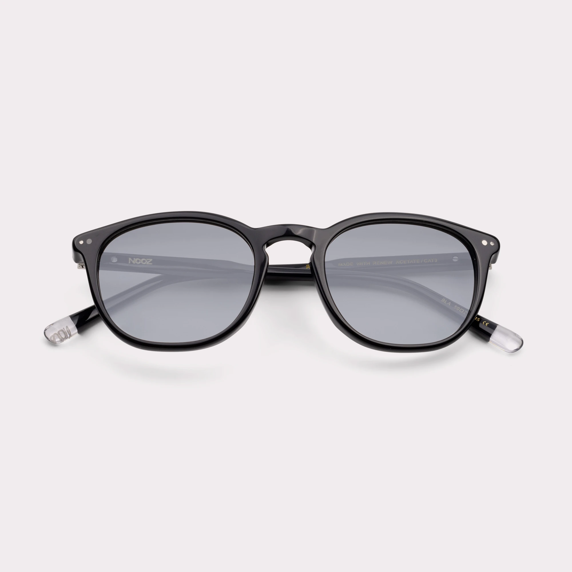 A pair of Roy Black Sunglasses folded