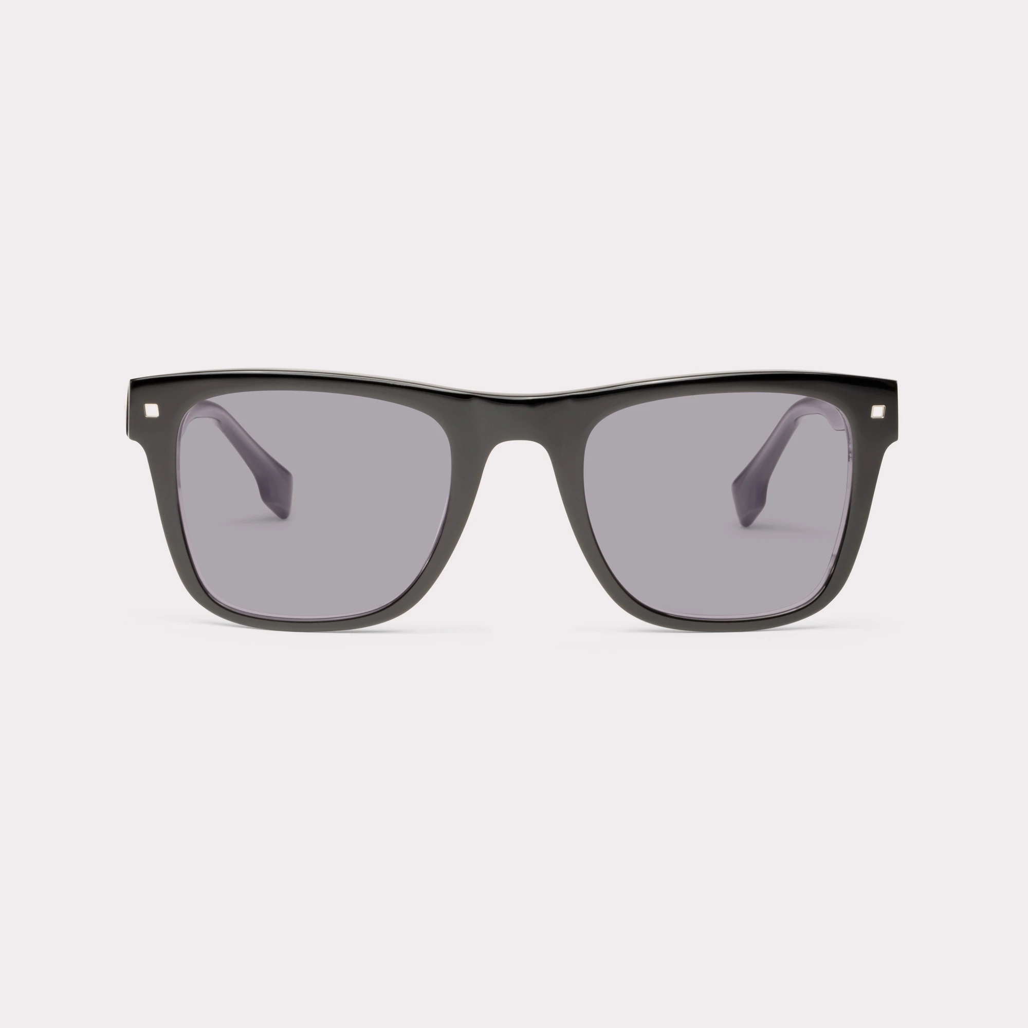 A pair of Casper Black Sunglasses seen from the front