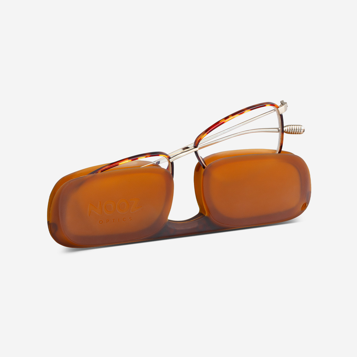 A pair of Faro Tortoise Reading glasses anti-blue light