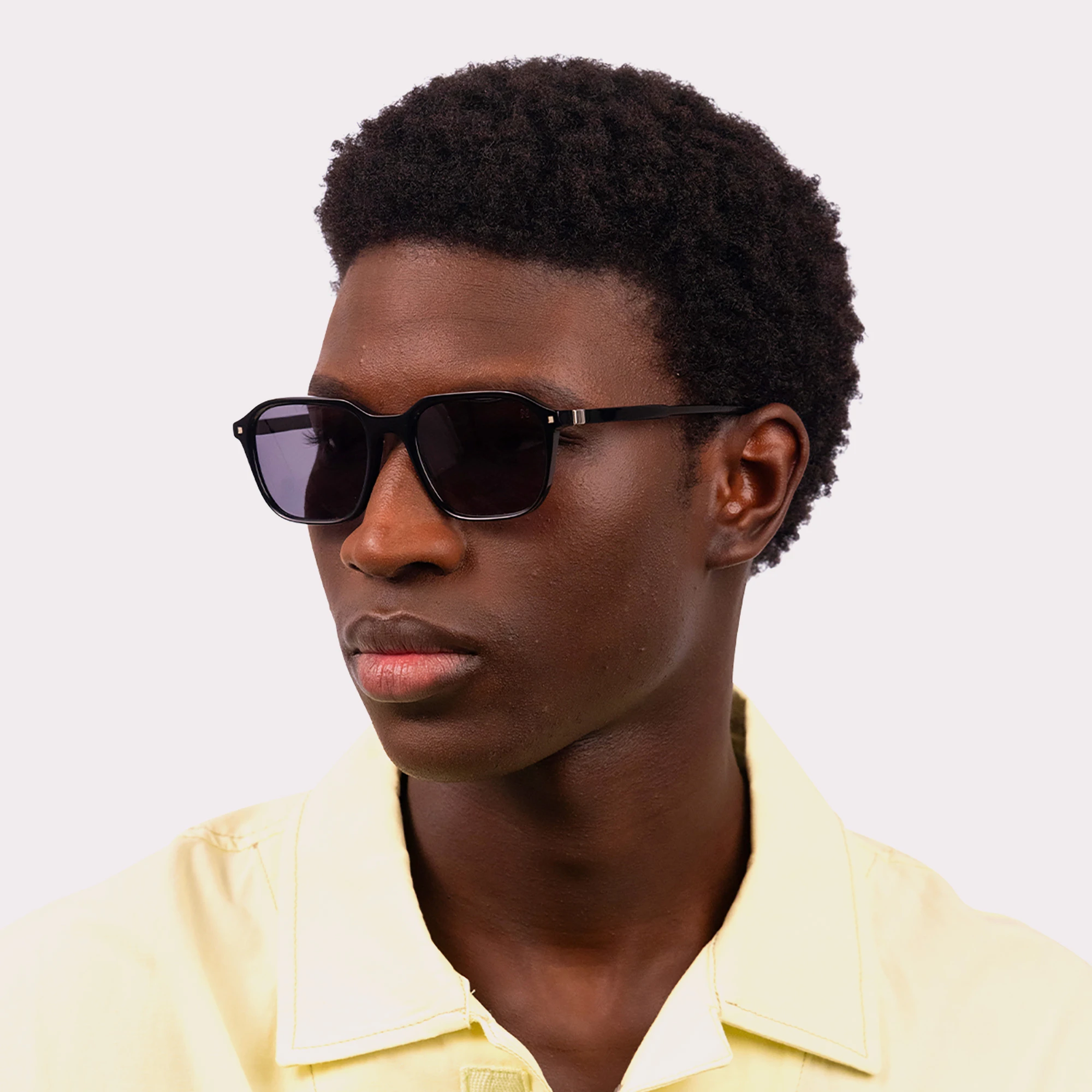 A pair of Carl Black Sunglasses