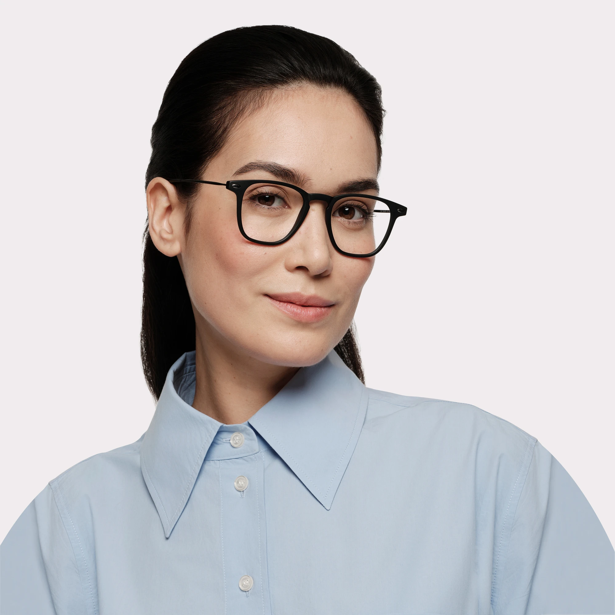 A pair of Doni Black Reading glasses anti-blue light