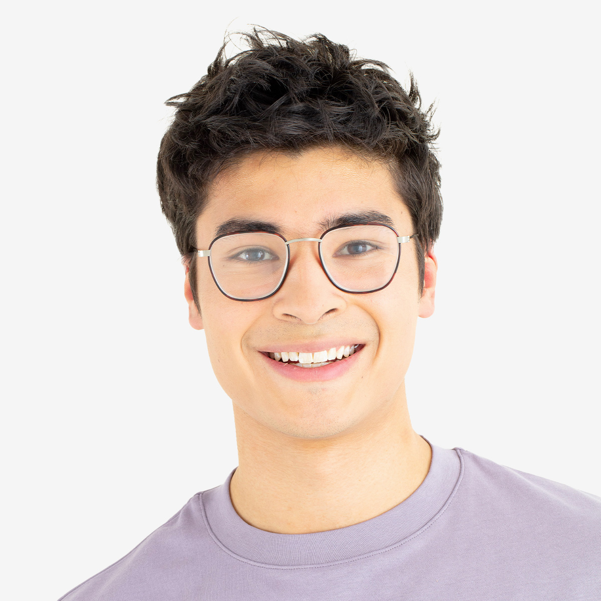 A pair of Hiro Tortoise Blue light glasses