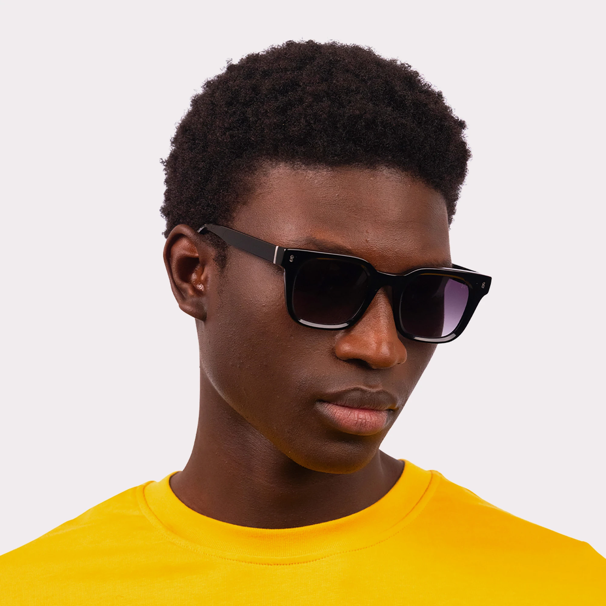 A pair of Vega Black Sunglasses