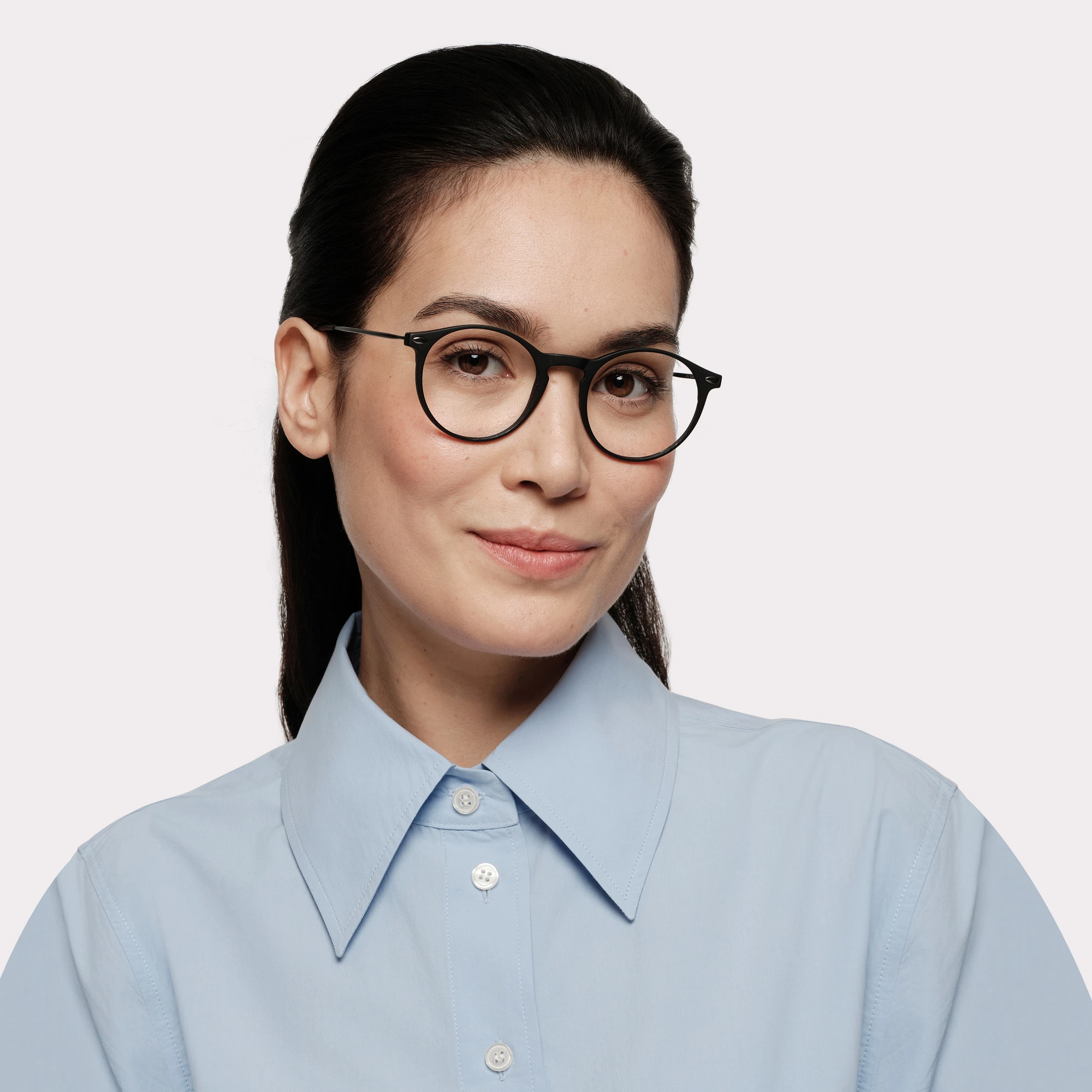 A pair of Cruz Black Reading glasses anti-blue light