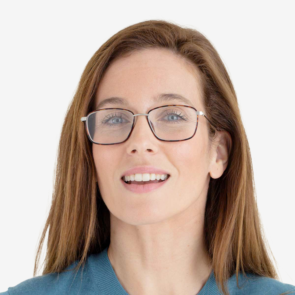 A pair of Faro Tortoise Reading glasses anti-blue light