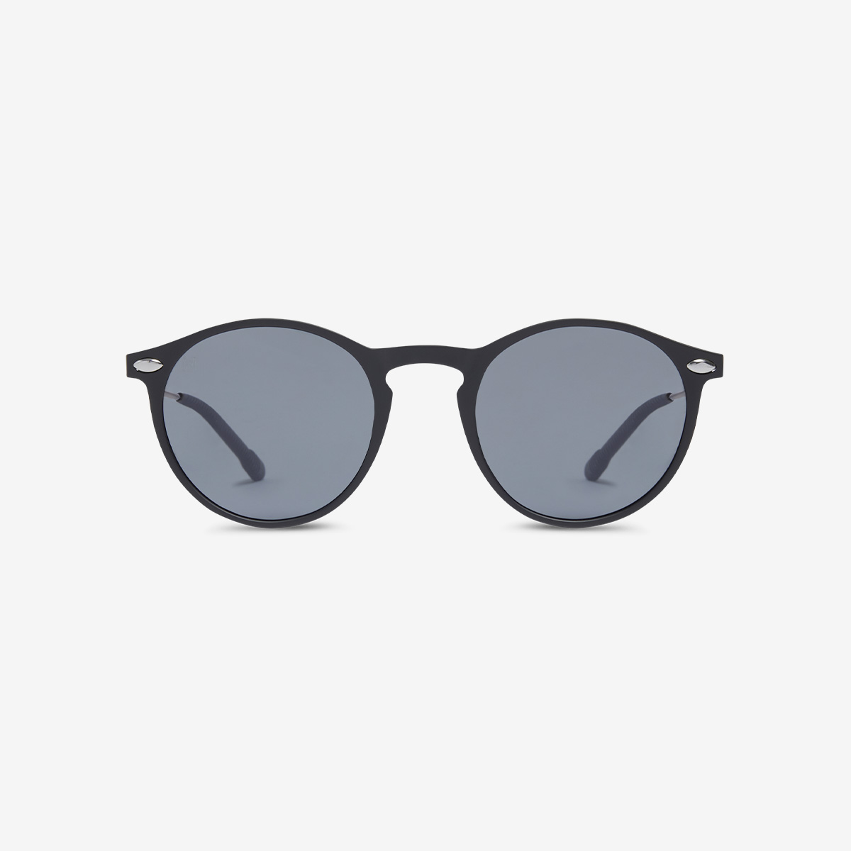A pair of Cruz Small Black Sunglasses seen from the front