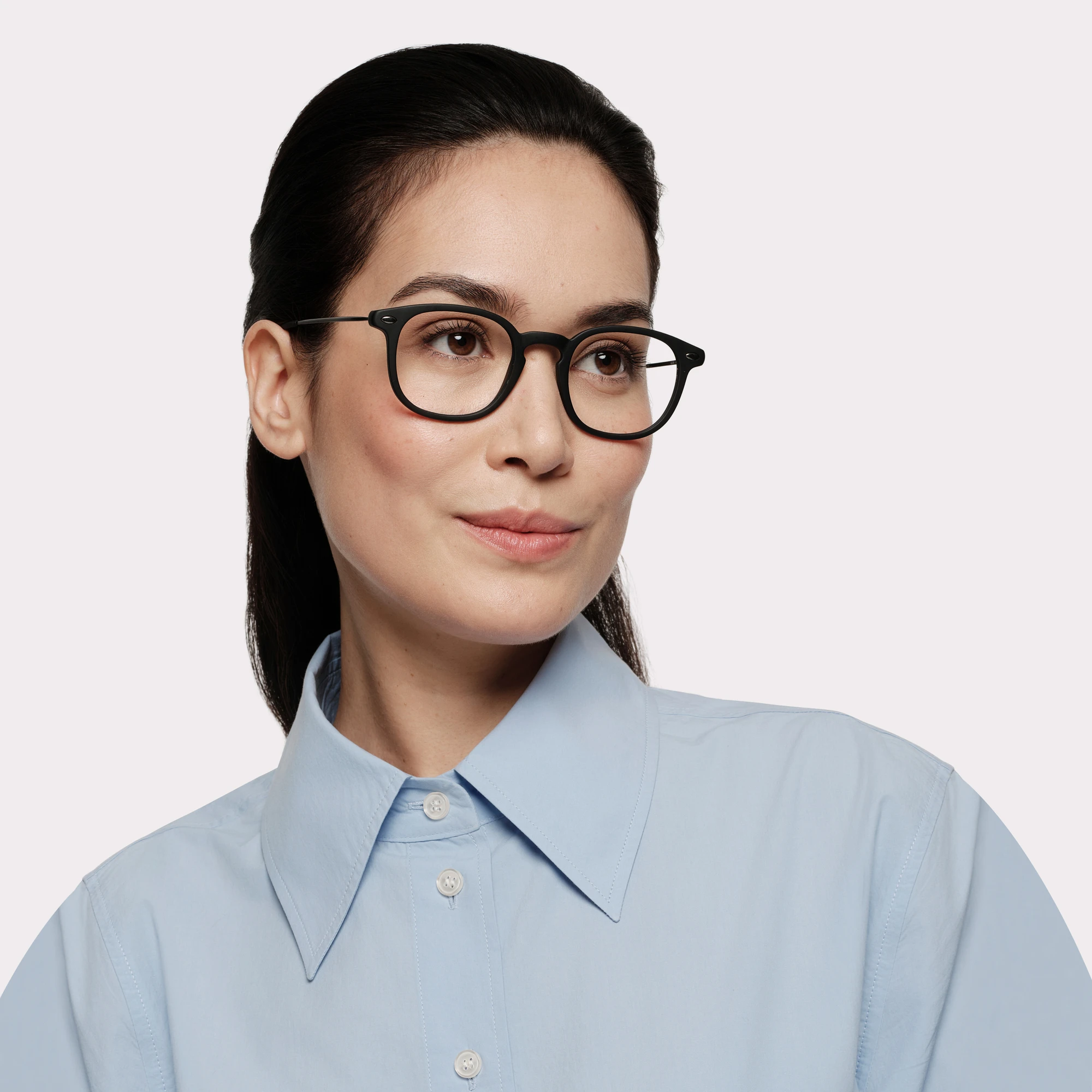A pair of Alma Black Reading glasses