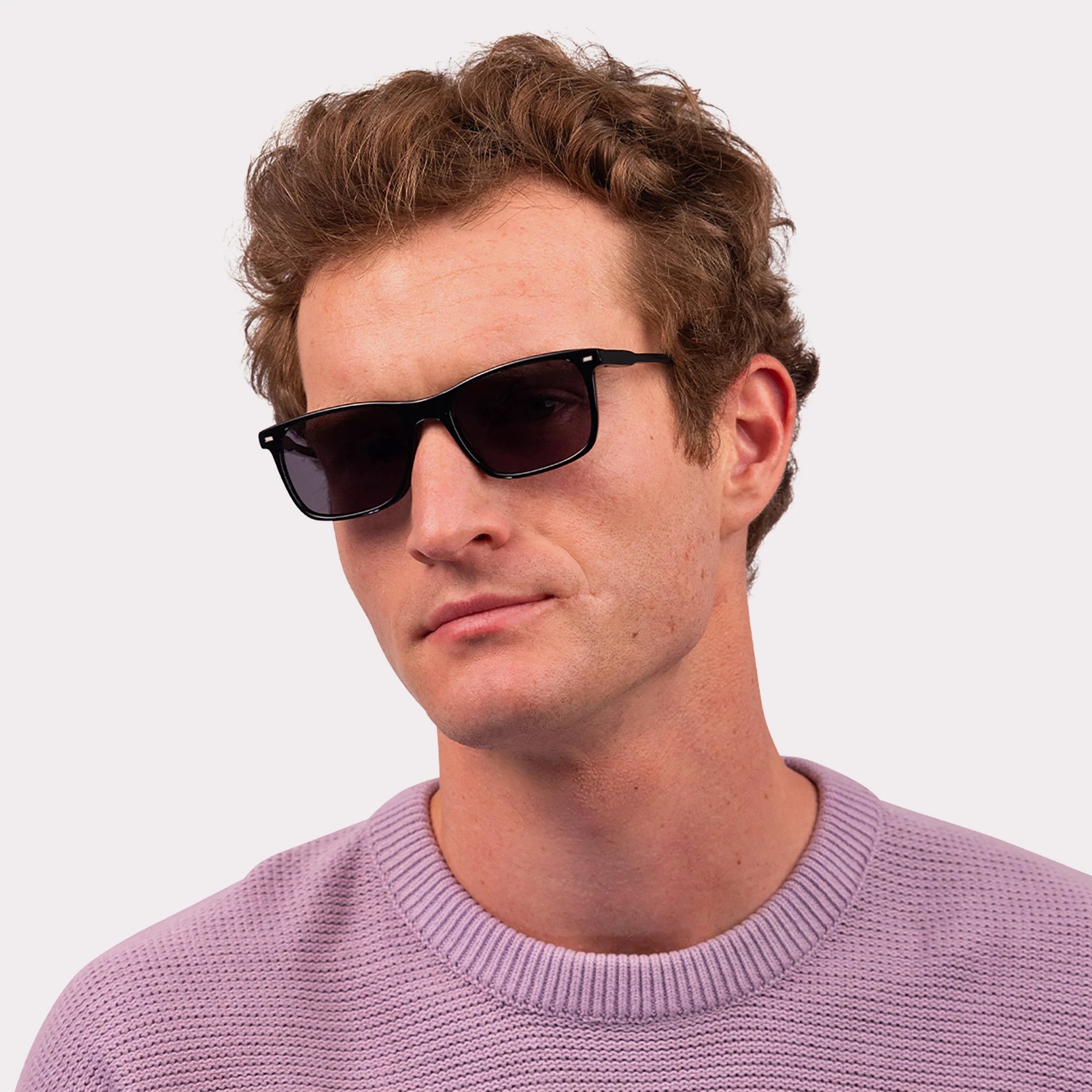 A pair of Andre Black Sunglasses